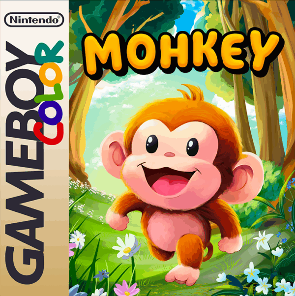 Jeu Mohkey - cartouche Gameboy Color version collector