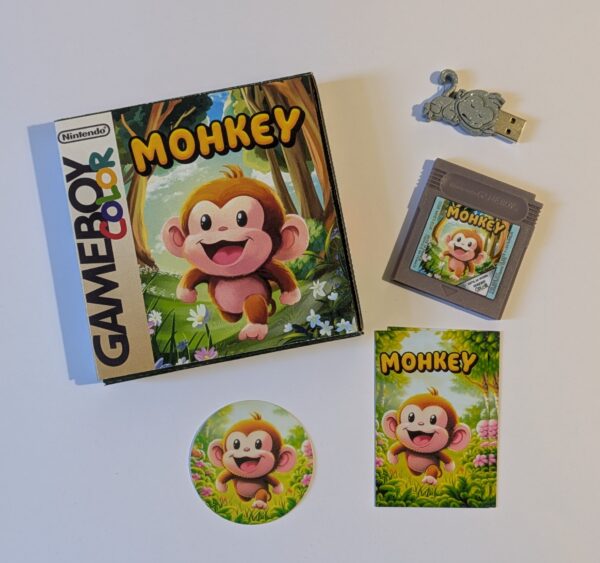 Jeu Mohkey - cartouche Gameboy Color version collector – Image 2