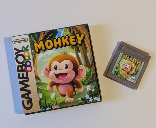 Jeu Mohkey - cartouche Gameboy Color version standard – Image 2